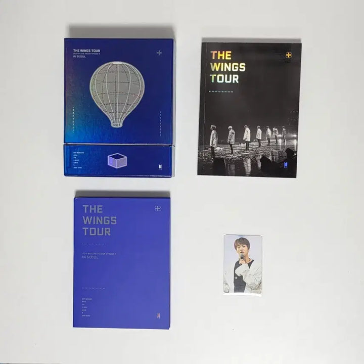 [BUNJANG] BTS Wings DVD Jin Photocard (Unsealed) / 방탄 윙즈 dvd 진 석진 김석진 wings 디비디