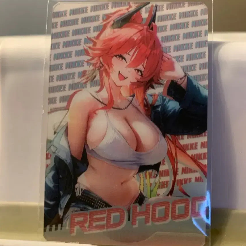 [BUNJANG] Nier: Automata Red Hood Lenticular Card / 니케 레드후드 렌티큘러 카드