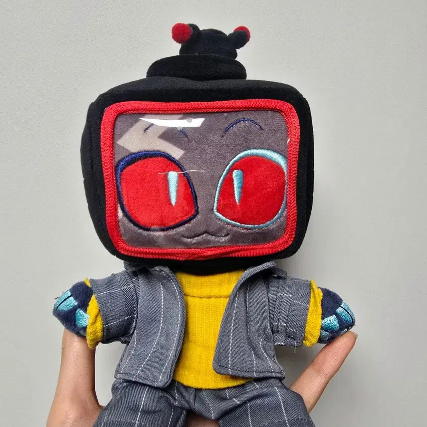 [BUNJANG] Hazbin Hotel Vox Valentino Plush Doll Set / 해즈빈 호텔 복스 발렌티노 인형 팝니다!