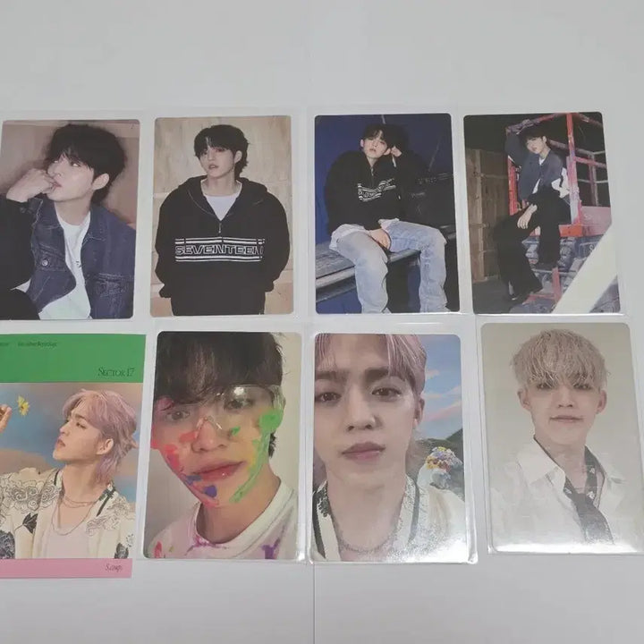 [BUNJANG] Seventeen S.Coups Photocard &amp; Postcard Bundle Set / 탈덕처분 세븐틴 에스쿱스 포카 엽서 일괄