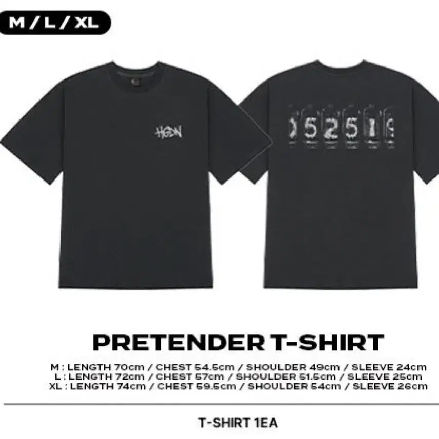 [BUNJANG] Official Higedan Pretender T-Shirt (Size L) / 히게단 팝업 프리텐더 티셔츠 L