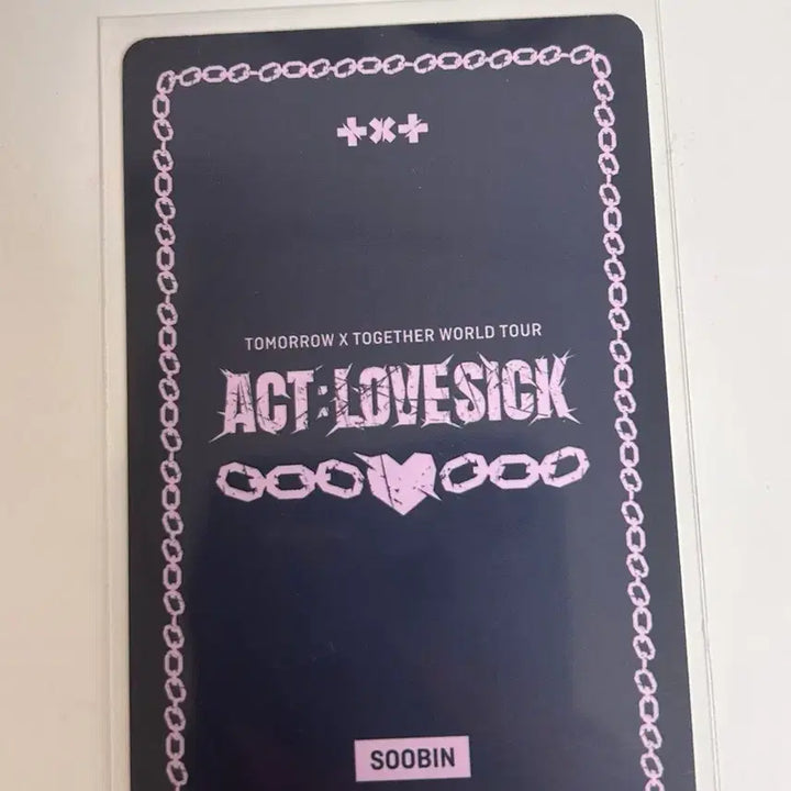 [BUNJANG] TXT Soobin DVD Photocard / 수빈 디비디 포카