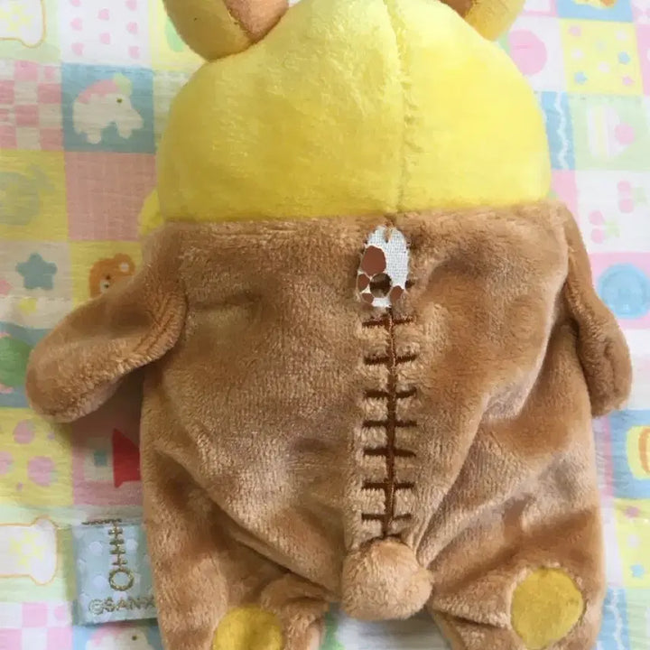 [BUNJANG] Classic Rilakkuma Kiiroitori Plush Charm / 고전 리락쿠마 키이로이토리 인형 키링