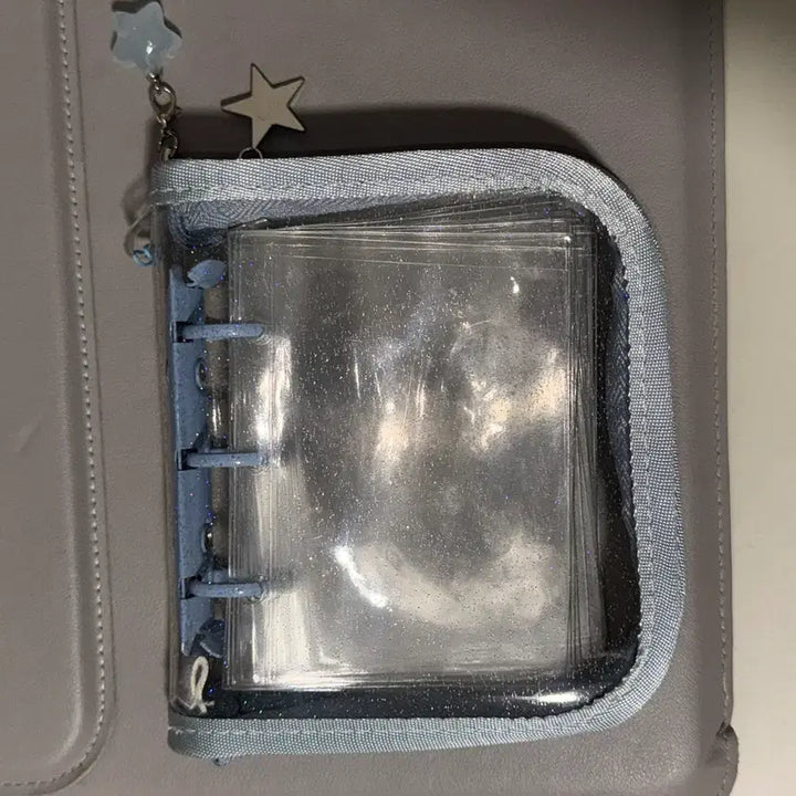 [BUNJANG] Yurisy 3-Ring Photocard Binder Sky Blue / 유리시 3공 포카 바인더 하늘색