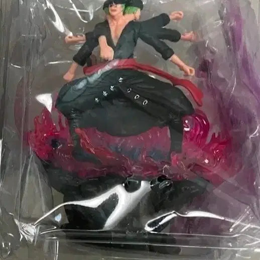 [BUNJANG] Imported One Piece Roronoa Zoro 15cm Figure / 수입 원피스 애니메이션 15cm 로로노아 조로 세 개의 머리와 여섯개의팔 아홉개의 칼 피규어