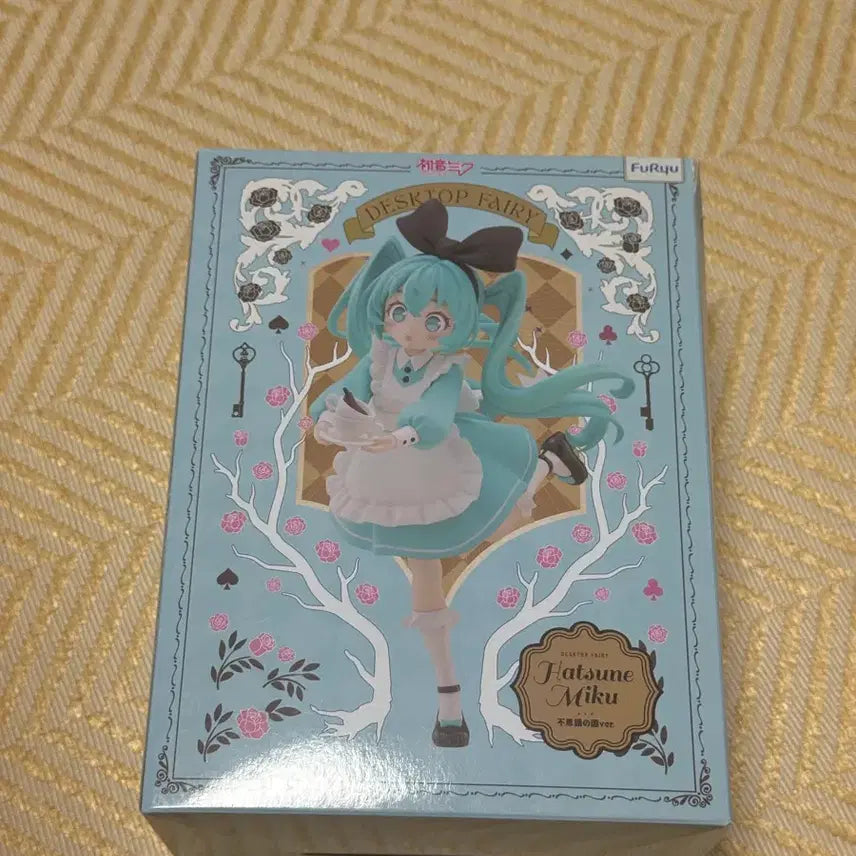 [BUNJANG] FURYU Hatsune Miku Figure Wonderland Ver. (Sealed) / (박스오픈 비닐 미개봉)후류 데스크탑 페어리 하츠네 미쿠 피규어 이상한 나라ver