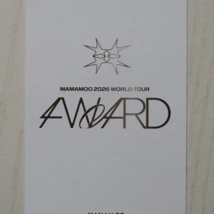 [BUNJANG] MAMAMOO Solar Hwasa Unit 2026 World Tour Forward Random Trading Card / 마마무 솔라 화사 유닛 2026 월드투어 포워드 랜덤 트레이딩 카드