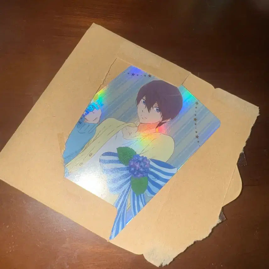[BUNJANG] Free! Birthday Kirakira Card Haruka Nanase / 프리!free! 벌스데이 키라키라 카드 하루카 나나세