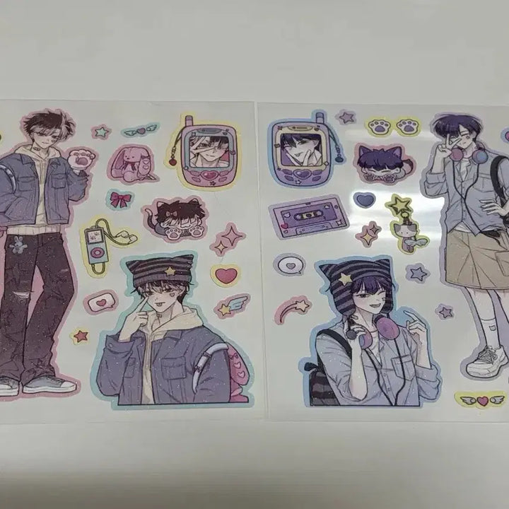 [BUNJANG] Kaiju No. 8 Narumi Gen Hoshina Soushiro Naruhoshi Sticker Bundle Set / 괴수8호 나루미 겐 호시나 소우시로 나루호시 비공굿 스티커