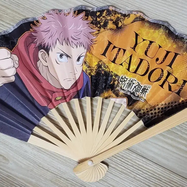 [BUNJANG] Jujutsu Kaisen Yuji Itadori Mini Fan / 주술회전 부채 미니 부채 이타도리 유지 유우지 판매