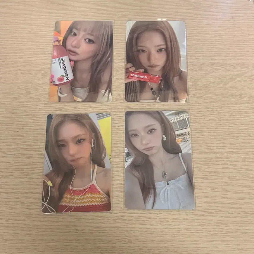 [BUNJANG] fromis_9 Nakyung Glow Me Photocard Set / 프로미스나인 Glow me 나경 4장 세트