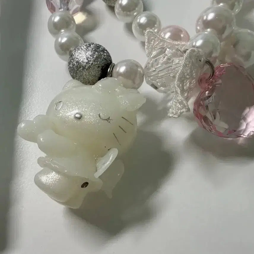 [BUNJANG] Vivikix Angel Kitty Hello Kitty Strap / 비비틱스 천사키티 헬로키티스트랩