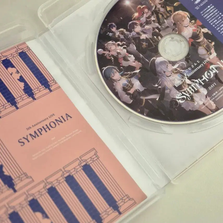 [BUNJANG] Nijisanji Symphonia Day 1 Blu-ray / 니지산지 심포니아 day1 블루레이