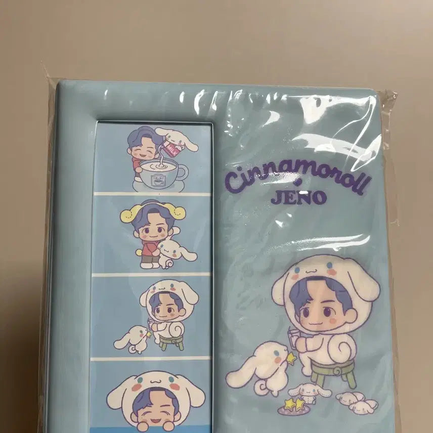 [BUNJANG] NCT Jeno Cinnamoroll Life Four Cut Collect Book Sealed / 제노 시나모롤 인생네컷 콜렉트북 미개봉