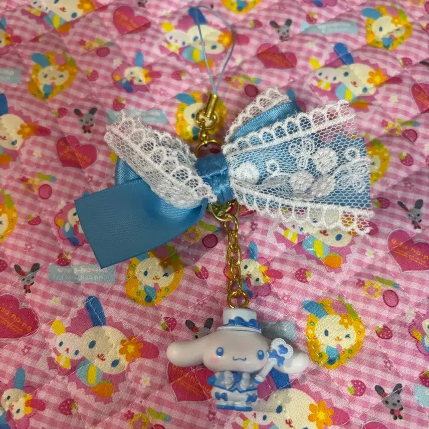 [BUNJANG] Sanrio Cinnamoroll Colorful Keyring / 산리오 시나모롤 컬러풀 키링
