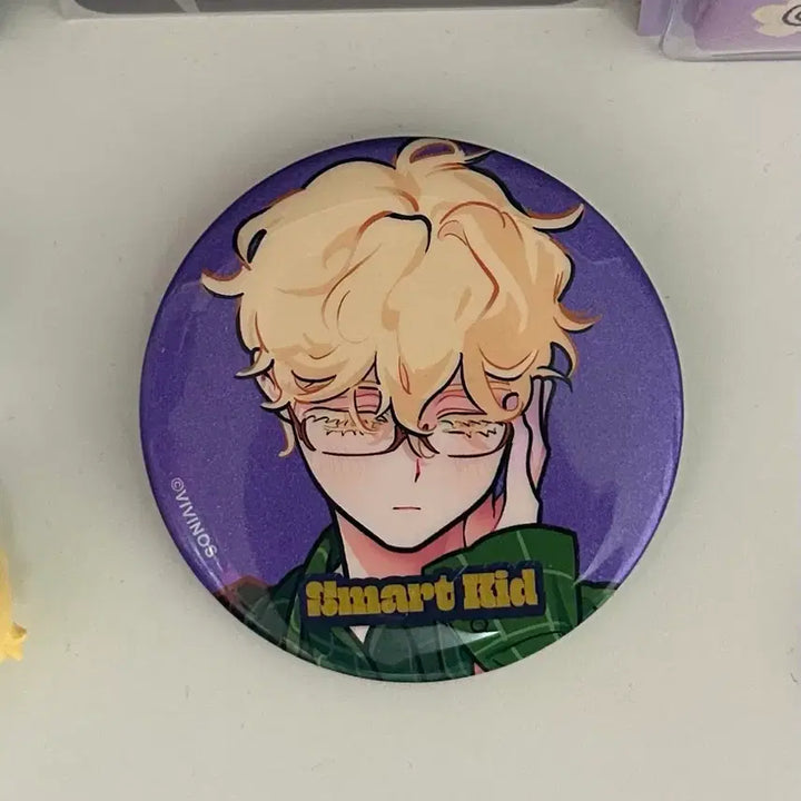 [BUNJANG] A-Stage LUCY High Teen Glitter Can Badge / 에이스테 하이틴 루카 글리터 캔뱃지