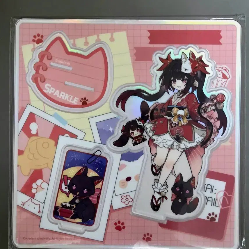 [BUNJANG] Honkai: Star Rail Sparkle Tinycat Series Acrylic Stand (Sealed) / 미개봉) 붕괴 스타레일 공식 타이니캣 시리즈 스파클 아크릴 스탠드