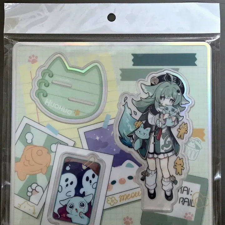 [BUNJANG] Honkai Star Rail Huai Acryl Stand Tinycat Series (Sealed) / 미개봉) 붕괴 스타레일 공식 타이니캣 시리즈 곽향 아크릴 스탠드