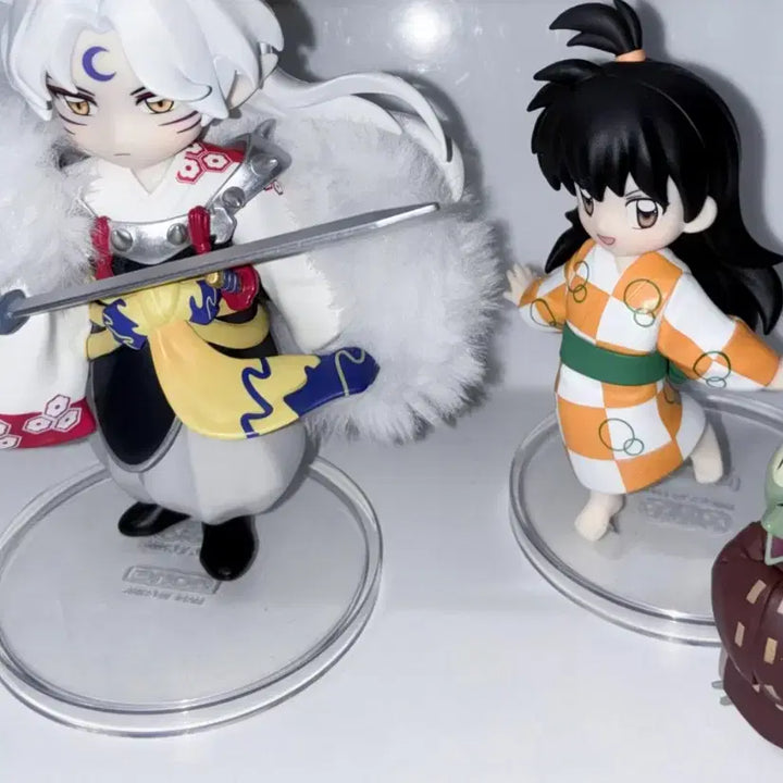 [BUNJANG] Pop Mart InuYasha Sesshomaru &amp; Rin Figure Set / (마지막가격)이누야샤 팝마트 셋쇼마루, 링 세트 피규어
