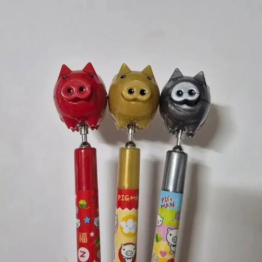 [BUNJANG] Lucky Pig Mechanical Pencil / 고전문구 행운의 돼지 샤프