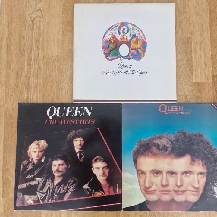 [BUNJANG] Queen LP Bundle Set (A Night At The Opera, Greatest Hits, The Miracle) / [Q] Queen LP 3종 일괄