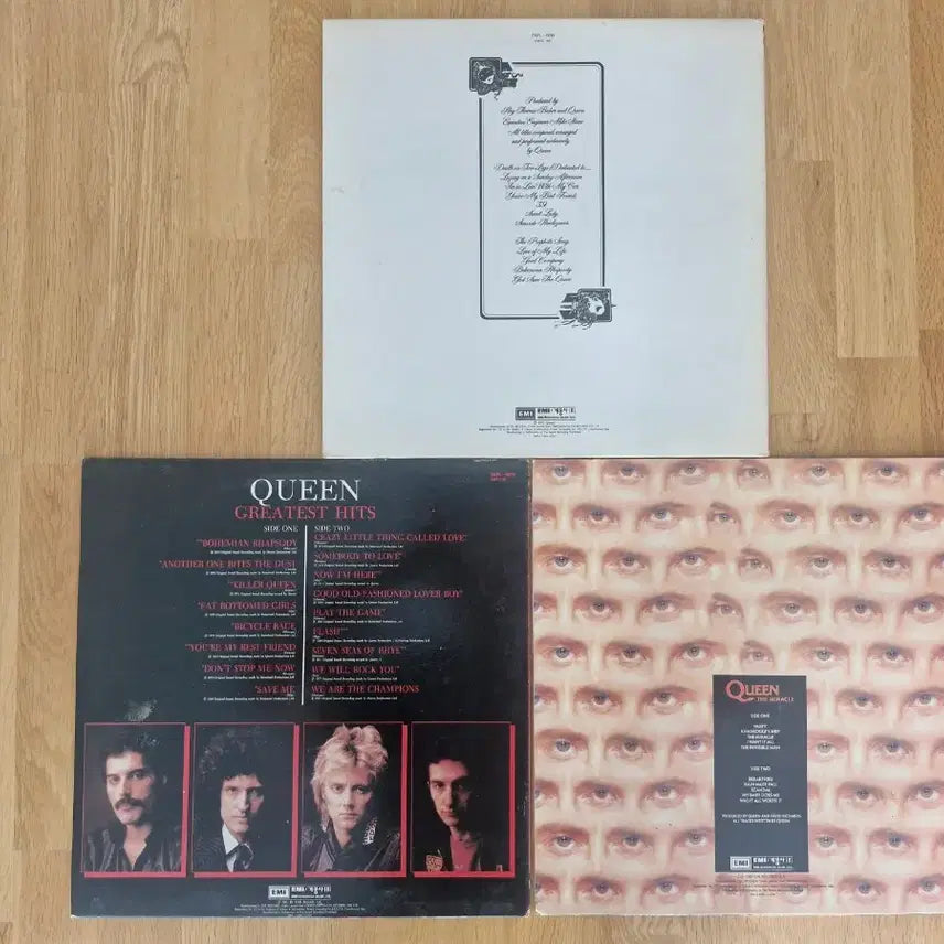 [BUNJANG] Queen LP Bundle Set (A Night At The Opera, Greatest Hits, The Miracle) / [Q] Queen LP 3종 일괄