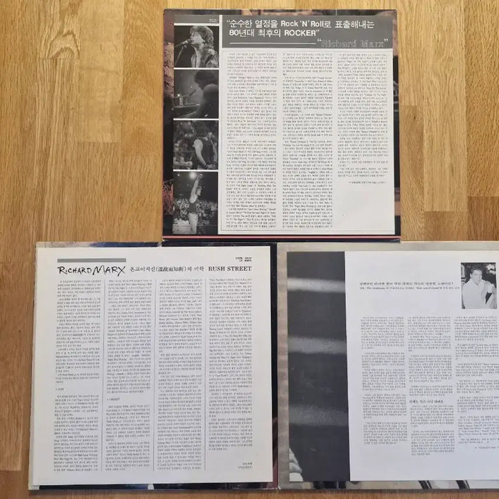 [SOLD OUT] [BUNJANG] Richard Marx LP Bundle Set (Repeat Offender, Rush Street, Paid Vacation) / [R] Richard Marx LP (2~4집) 3종 일괄