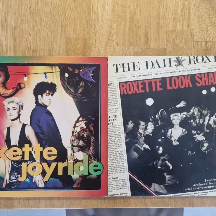 [BUNJANG] Roxette Joyride &amp; Look Sharp LP Bundle Set / [R] Roxette LP (2,3집) 2종 일괄