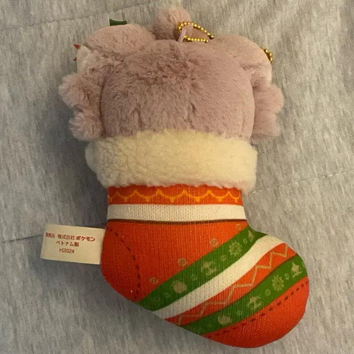 [BUNJANG] Pokemon Center 2024 Christmas Heartwarming Nyasper Keyring Plush Doll / 포켓몬센터 2024 크리스마스 heartwarming 냐스퍼 키링 인형 누이