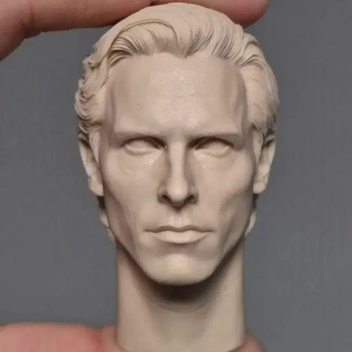 [BUNJANG] 12-inch Christian Bale Head for Action Figures (Hot Toys Compatible) / 12인치 피규어 배트맨 크리스찬베일 (핫토이 호환) 헤드