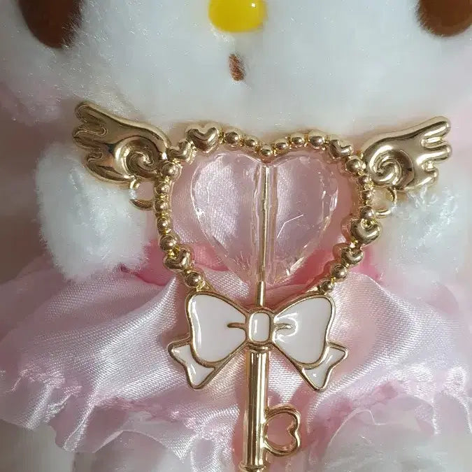 [BUNJANG] Sanrio My Melody Heart Keychain / 산리오 마이멜로디 하트열쇠