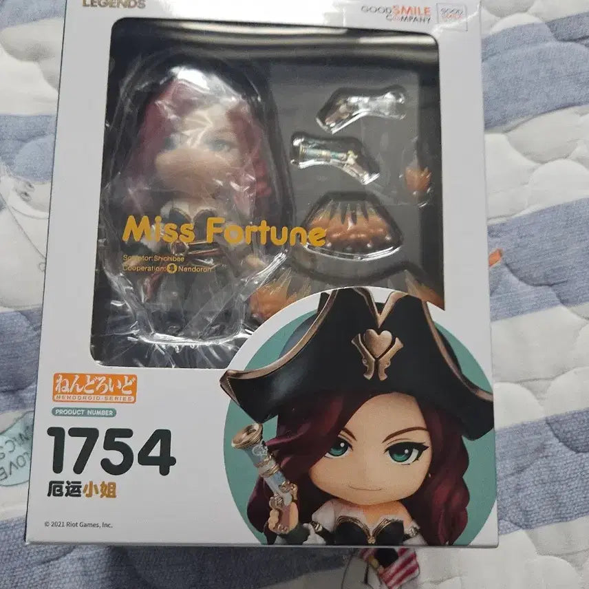 [BUNJANG] League of Legends Miss Fortune Nendoroid Sealed / 미스 포츈 포춘 미포 롤 리그 오브 레전드 넨도로이드 미개봉
