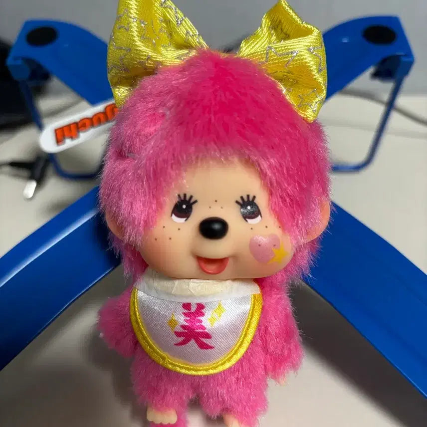 [BUNJANG] Monchhichi Pink Plush Toy / 핑크미 몬치치