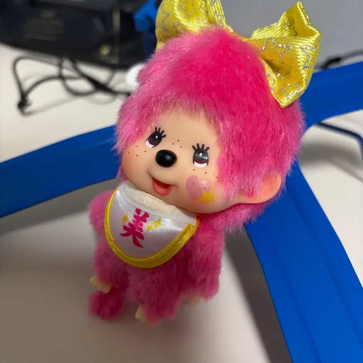 [BUNJANG] Monchhichi Pink Plush Toy / 핑크미 몬치치
