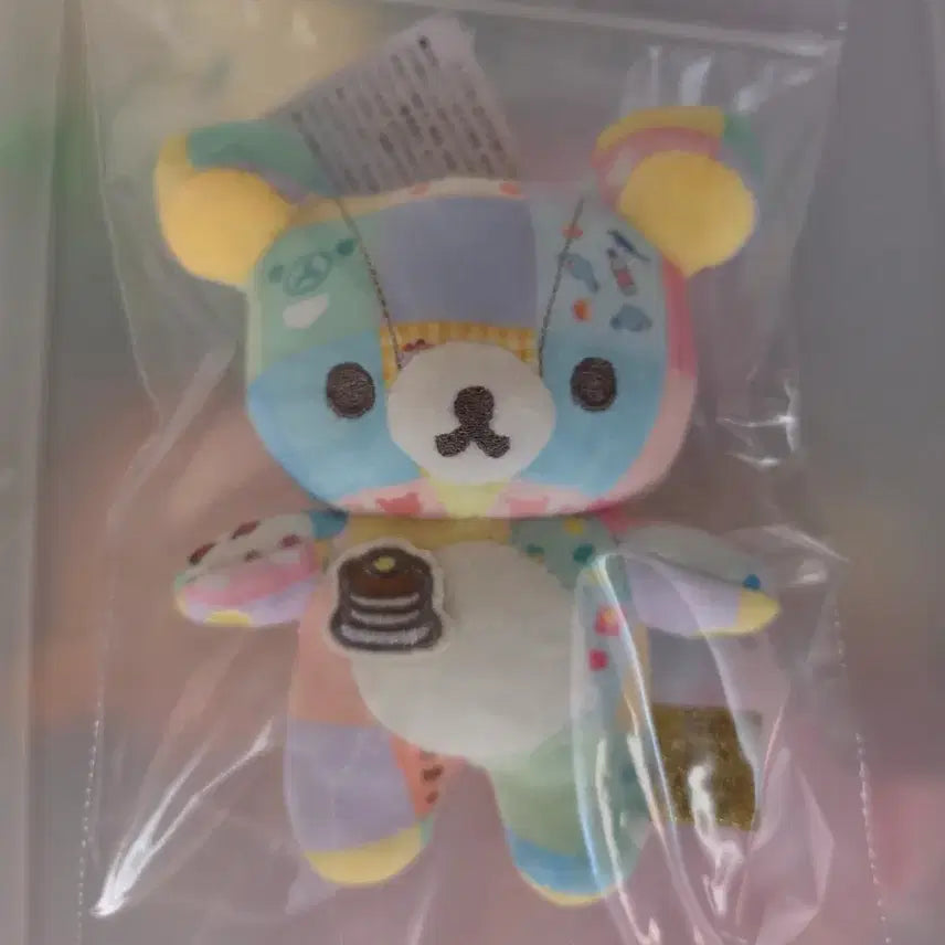 [BUNJANG] Rilakkuma 20th Anniversary Patchwork Mascot Plush / 리락쿠마 20주년 기념 패치워크 마스코트 인형