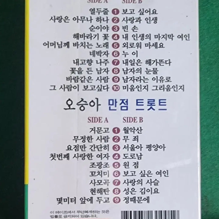[BUNJANG] Na Jin-gi Trot Song Walk Vol. 1 Cassette Tape Set / 카세트테이프- 나진기 트로트 가요산책 1집