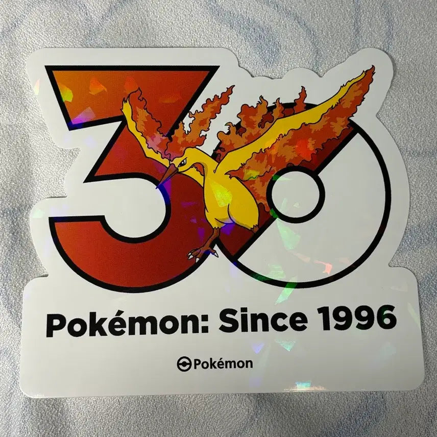 [BUNJANG] Pokemon 30th Anniversary Sticker - Fire / 포켓몬 30주년 스티커 파이어