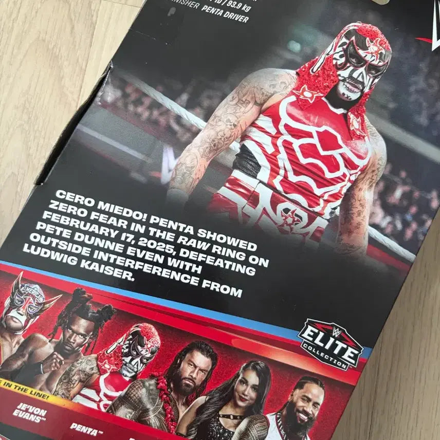 [BUNJANG] WWE Penta Unsealed Figure / Wwe 피규어 펜타