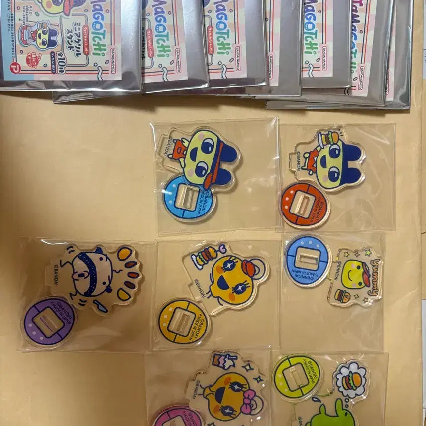 [BUNJANG] Tamagotchi Mini Acrylic Stand Set / 다마고치 미니아크릴스탠드 7종 세트