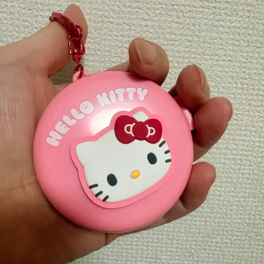 [BUNJANG] Sanrio Secret Mirror Compact Brush / 산리오 시크릿 미러 컴팩트 브러쉬