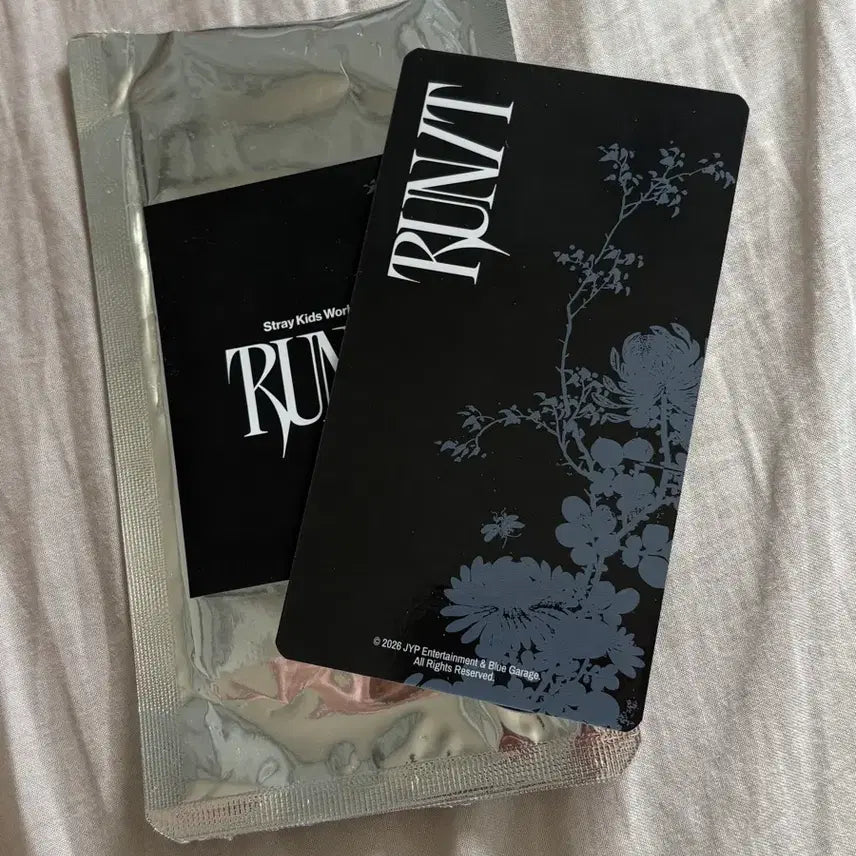 [BUNJANG] Stray Kids Bang Chan RUN IT SEOUL Trading Card / 스트레이키즈 방찬 RUN IT SEOUL 트레이딩 카드