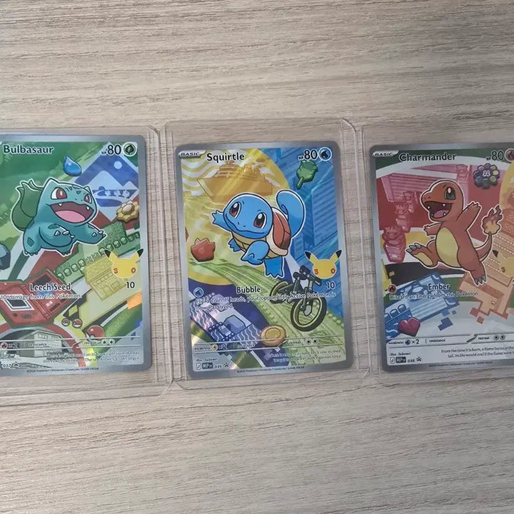 [BUNJANG] Pokemon First Partner Cards Bulbasaur/Squirtle/Charmander Set / 포켓몬 카드 퍼스트파트너 이상해씨/꼬부기/파이리
