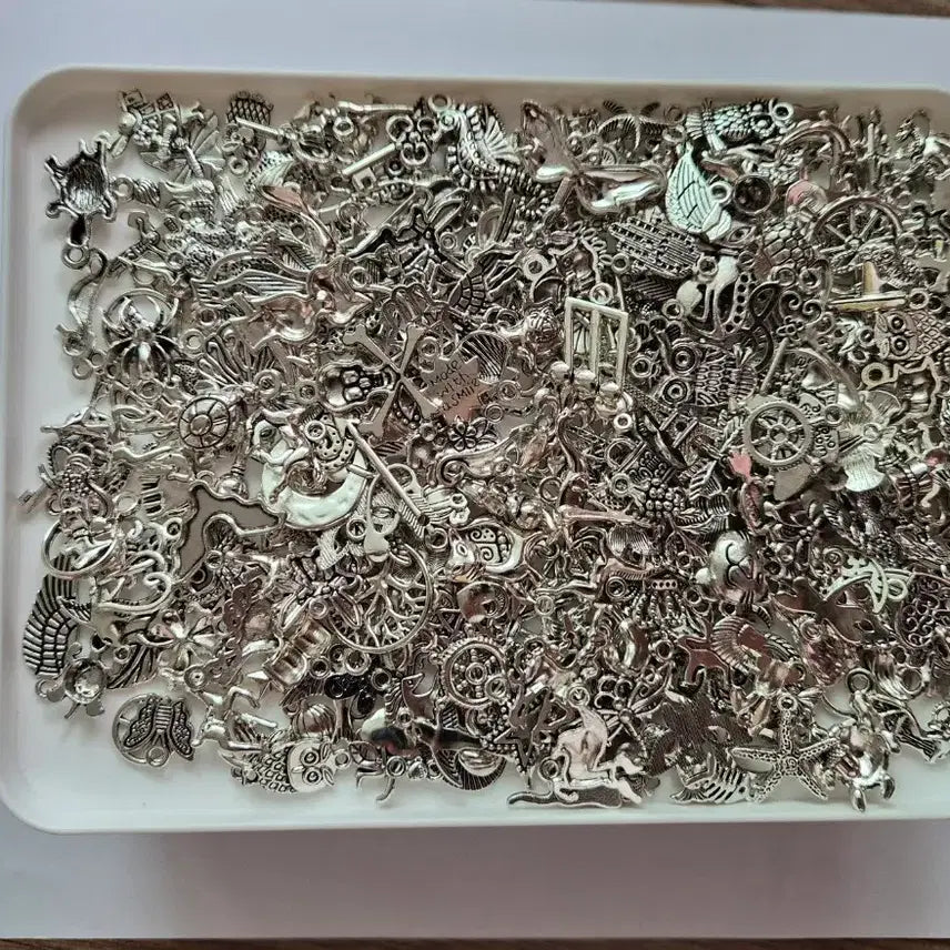 [BUNJANG] Silver Metal Charms Assorted Designs / 실버 참장식 판매합니다