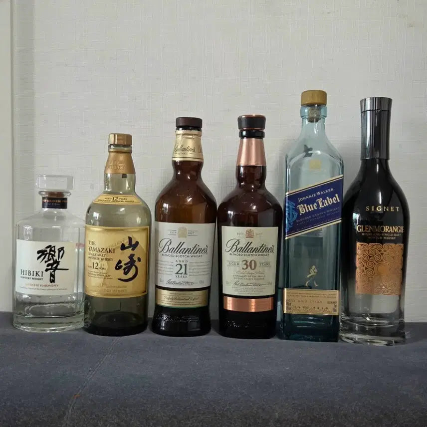 [BUNJANG] Whiskey Empty Bottle Bundle / 위스키 공병 일괄 판매