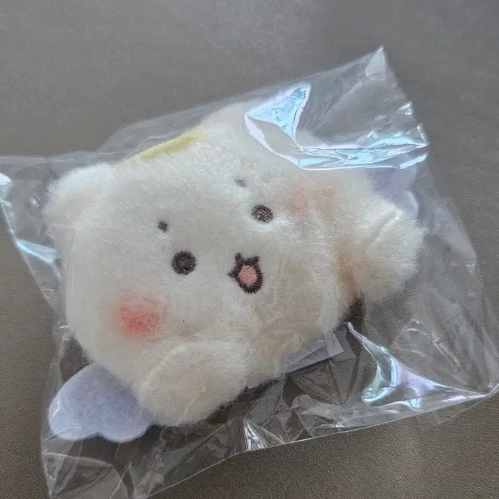 [BUNJANG] Isoi Manggeureojin Gom Baby Angel Hair Clip / 망곰핀 아이소이 망그러진곰 아기천사 머리핀
