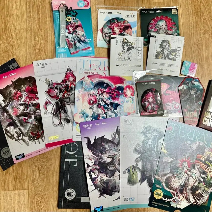 [BUNJANG] Arknights Miteum Nymph Merchandise Bundle Set / 명일방주 미틈 님프 굿즈 일괄