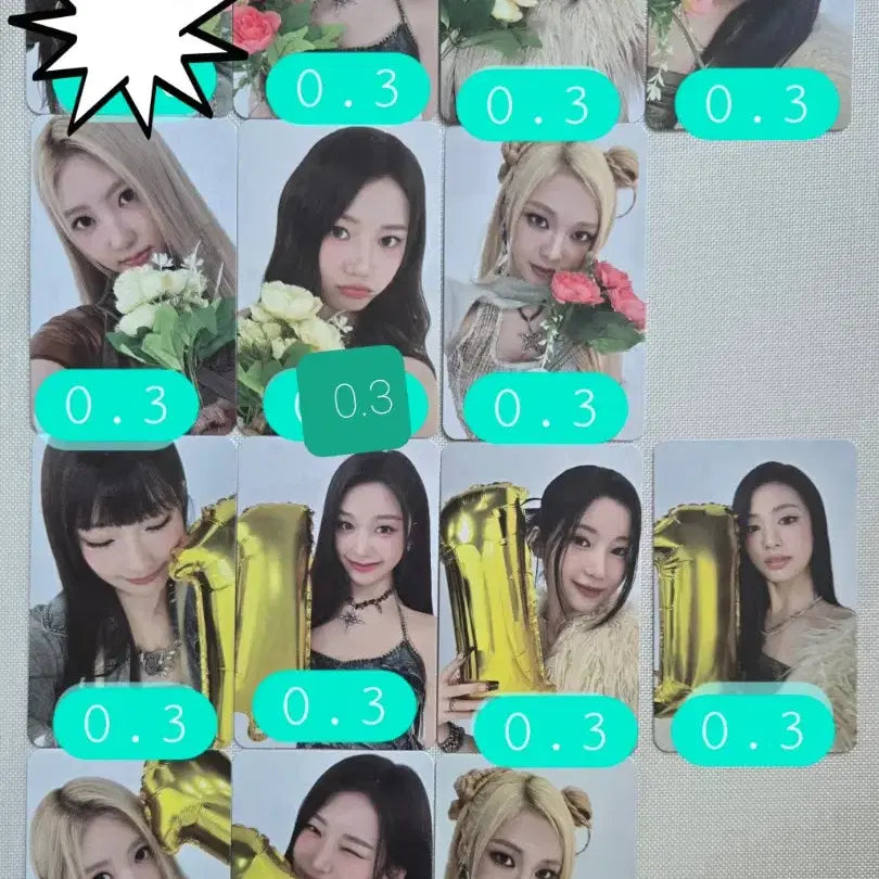 [BUNJANG] BABYMONSTER 1st Album Olive Young POB Photocard / 베이비몬스터 베몬 1집 올리브영 특전포카