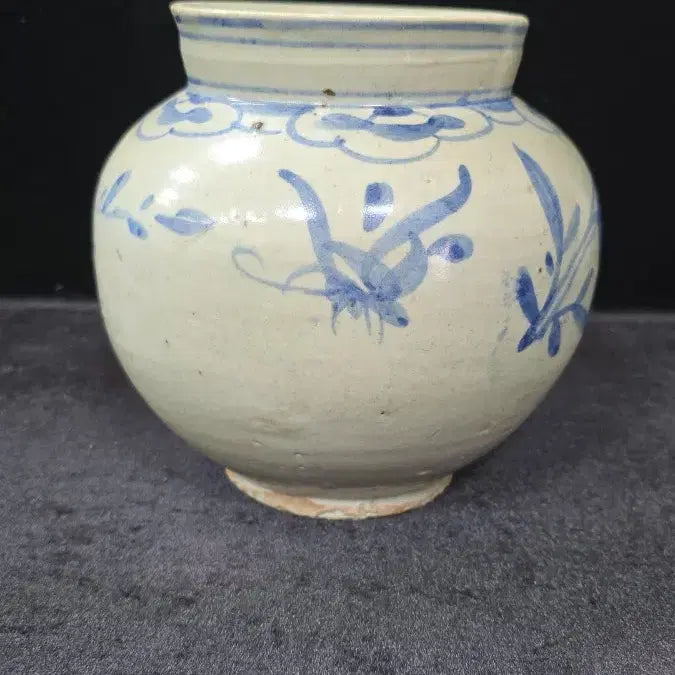 [BUNJANG] Authentic Late Joseon Dynasty Blue and White Porcelain Butterfly and Buddha&
