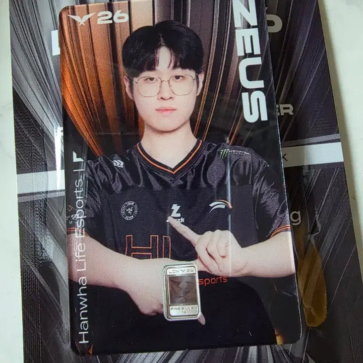 [BUNJANG] KOMSCO Zeus Photocard / 한국조폐공사 lck 제우스