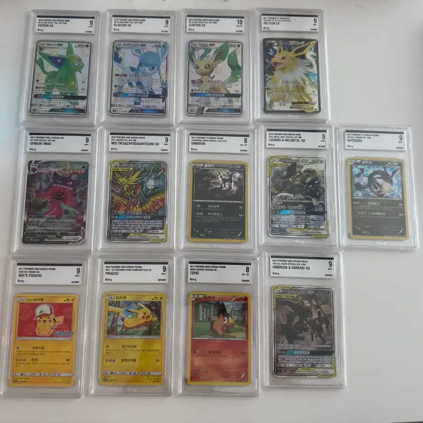 [BUNJANG] Pokemon Card BRG Tag Team Promo Special Grade Cards / 포켓몬카드 brg 정리 태그팀 프로모 특일 등급카드